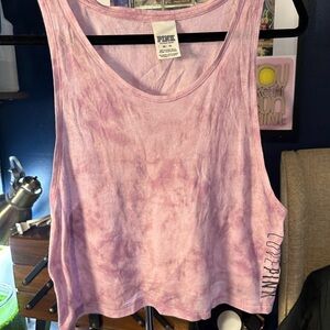 PINK Victoria's Secret Light Purple Muscle Tee
